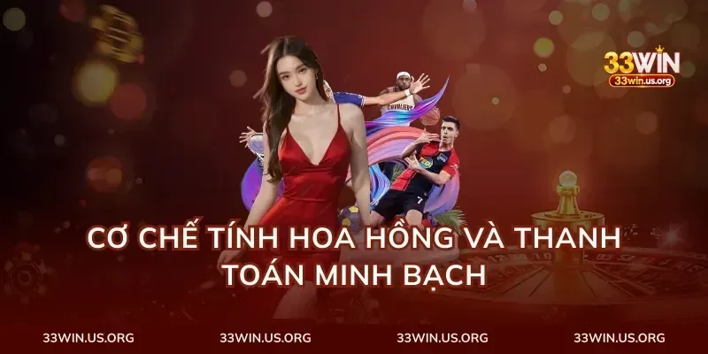 Cơ chế tính hoa hồng và thanh toán minh bạch